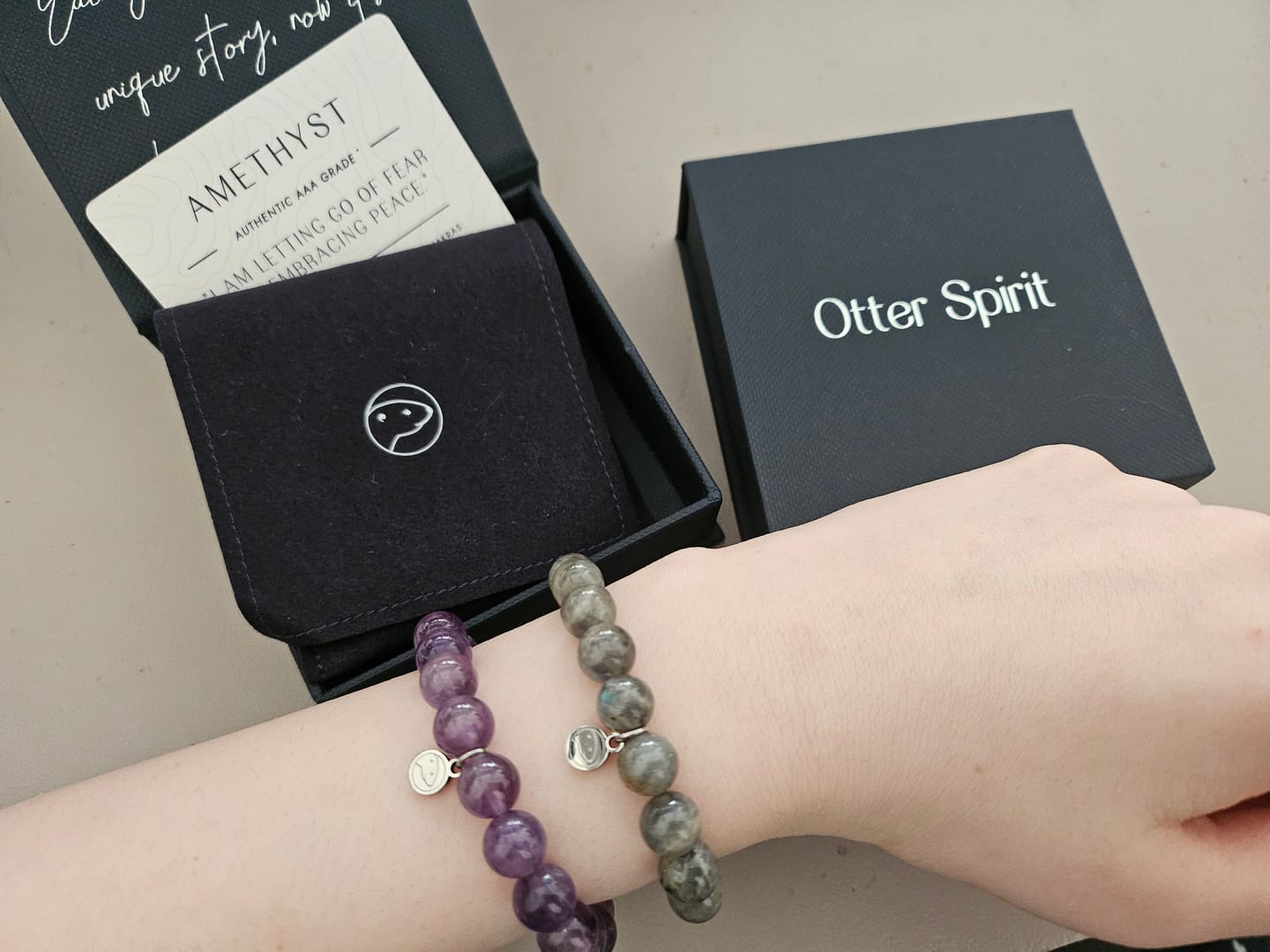 Customer photo review of Labradorite Bracelet