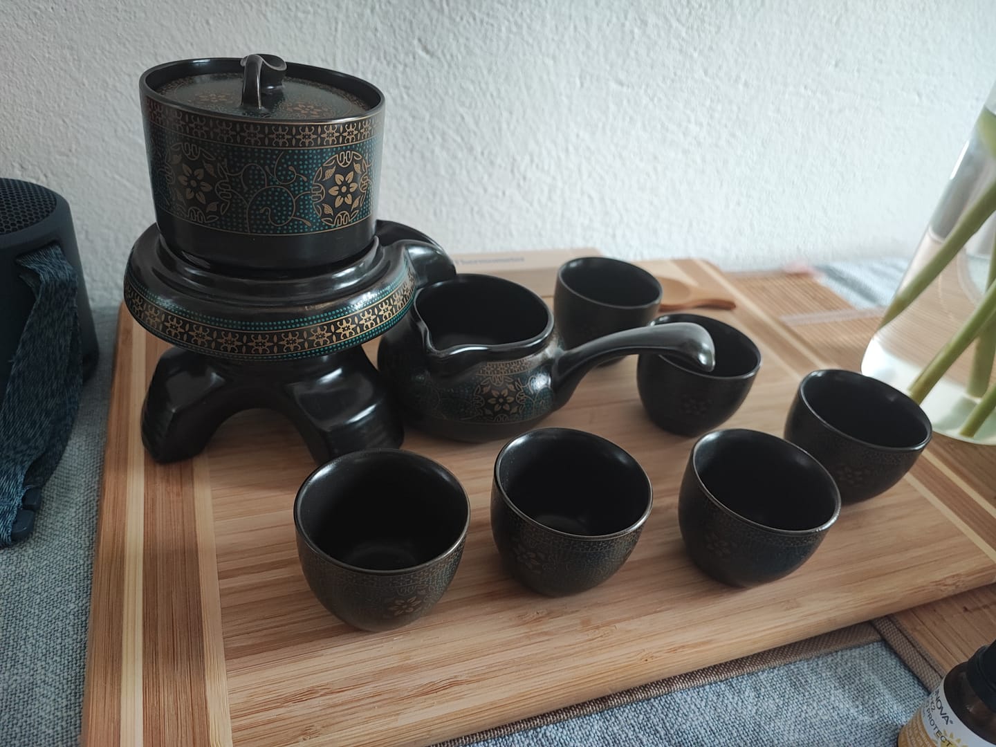 Customer photo review of Vintage 10 Piece Oriental Tea Set
