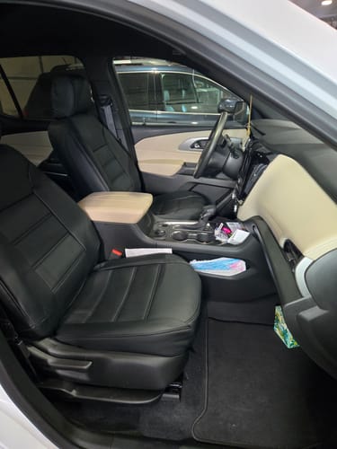 Customer photo review of Premium Custom-Fit Seat Covers