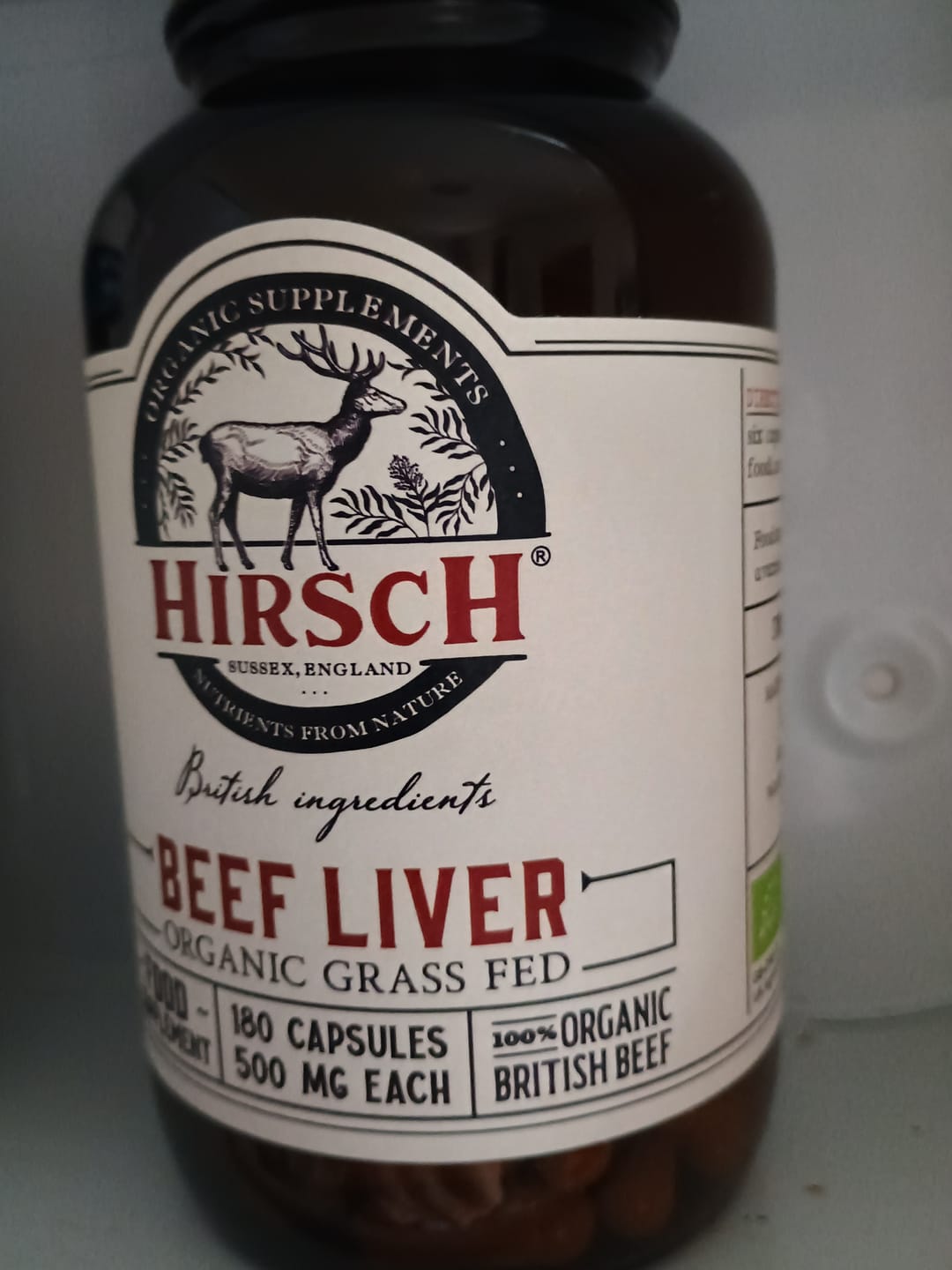Customer photo review of Hirsch PrimeOrgan Organic Grass Fed Beef Liver Supplement