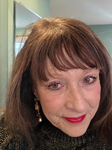 Customer photo review of Oasis Drop Earrings