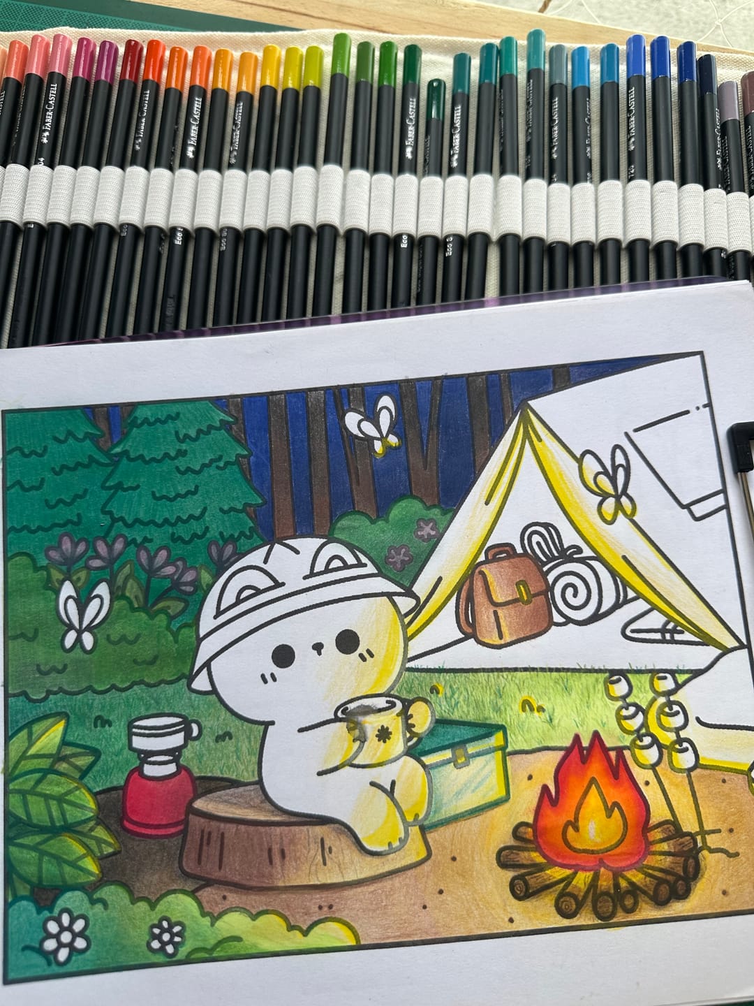 Customer photo review of Faber-Castell SuperSoft - Set 50 Lápices de Colores