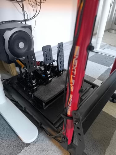 Customer photo review of Simsonn Plus X Racing Simulation Pedal with Haptic Reactor Optional