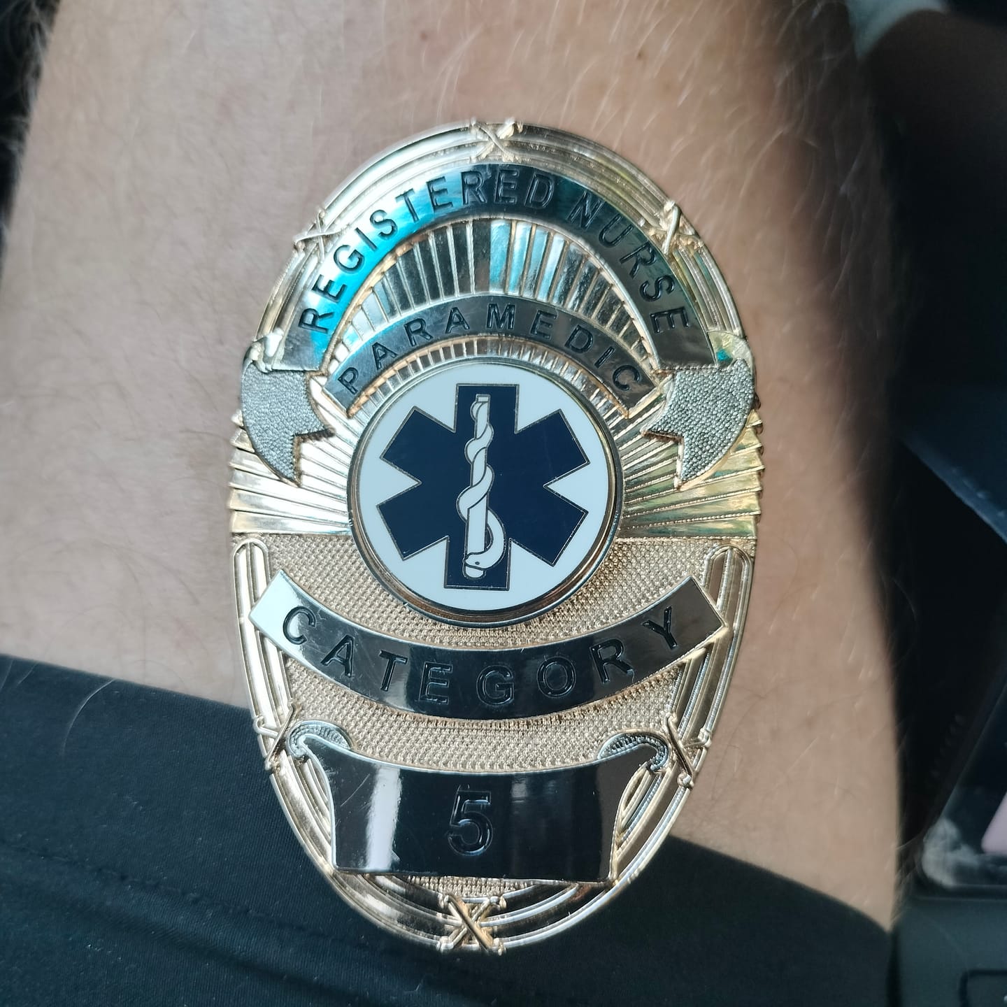 Customer photo review of Customizable Badge MA09