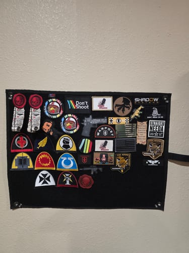 Customer photo review of 18'' x 24'' - Tactical Patch Mat
