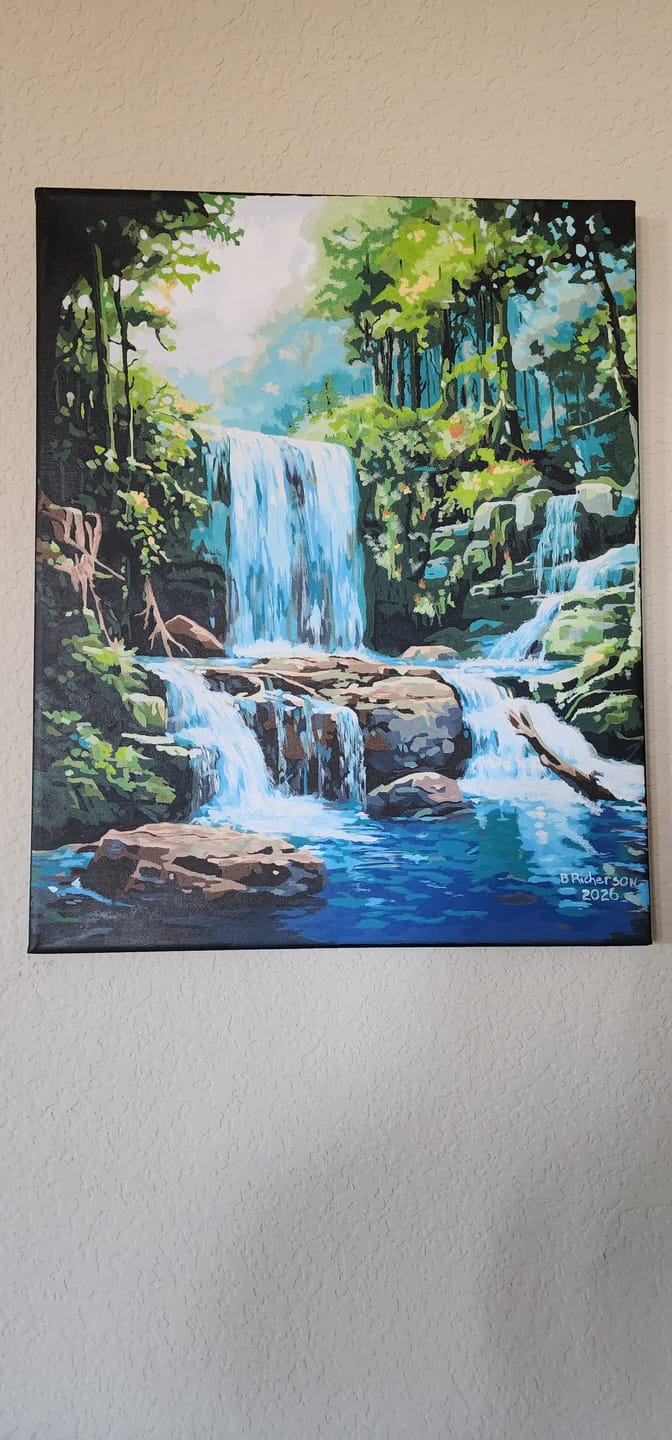 Customer photo review of Cascade Haven
