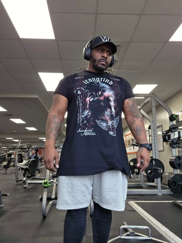 Customer photo review of [Limited Edition] 'Dragon Ball: Goku SSJ4' Heavyweight T-Shirt