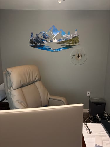 Customer photo review of Banff National Park Printed Wall Art