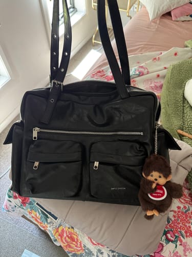 Customer photo review of SAMO ONDOH - pocket utility bag L baked black