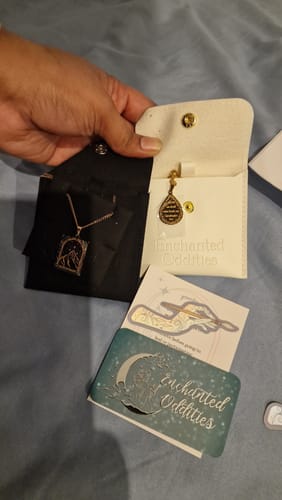 Customer photo review of Cursebreaker Necklace