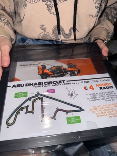 Customer photo review of Abu Dhabi2025 - LandoNorris#4