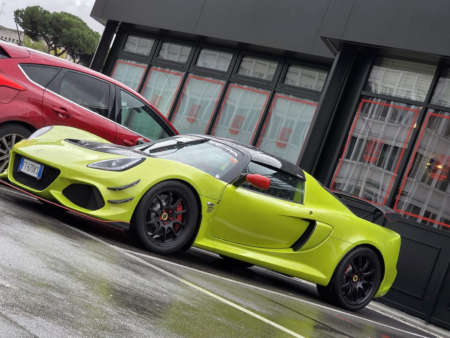 Customer photo review of Lotus Exige Cup 380 Carbon Fibre Canards (410 sports OEM moulded version)