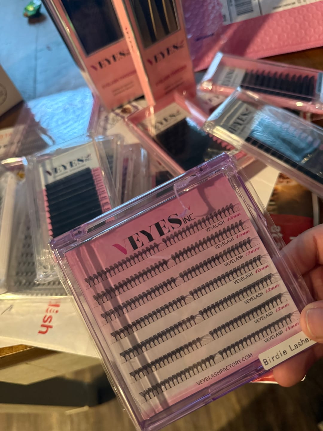 Customer photo review of Birdie Lashes
