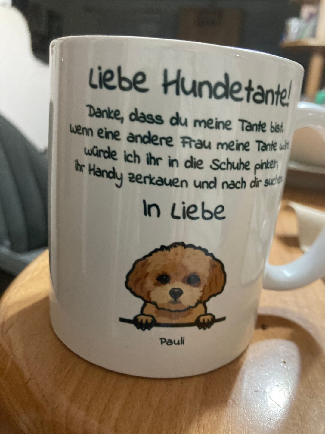 Customer photo review of Liebe Hundemama - Individuelle Tasse