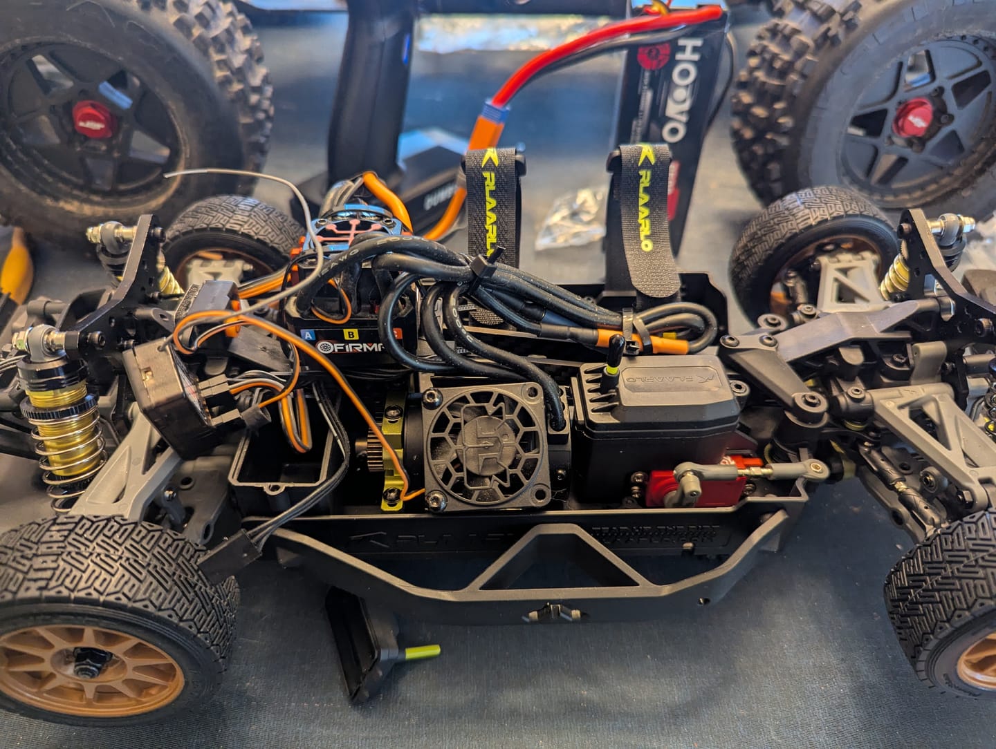 Customer photo review of Rlaarlo 1/10 Carbon Fiber RC Rally Car XTS-S10 Roller(Without Electric Parts)