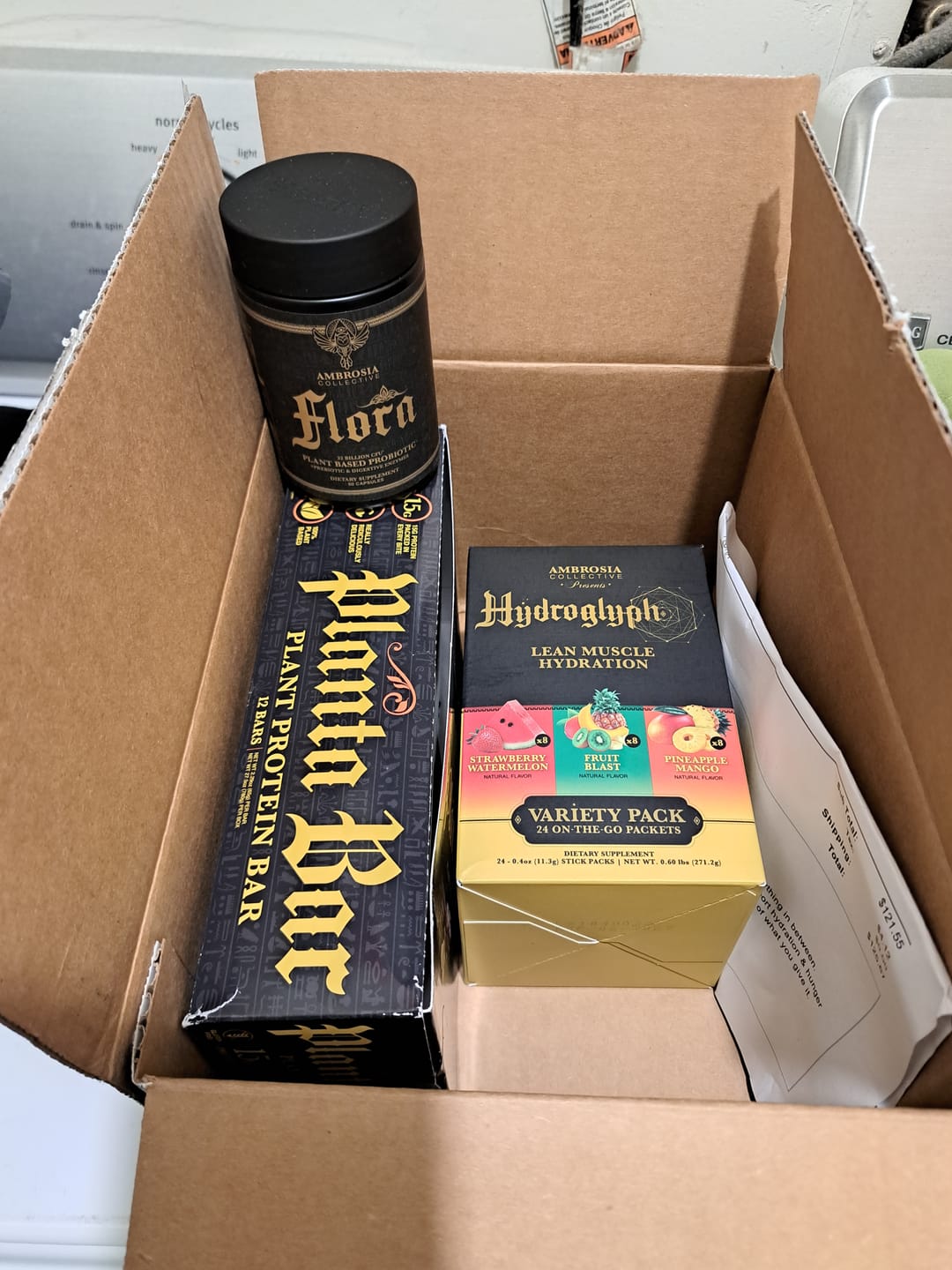 Customer photo review of Hydroglyph™ - Hydration Stick Packs (24ct Variety)