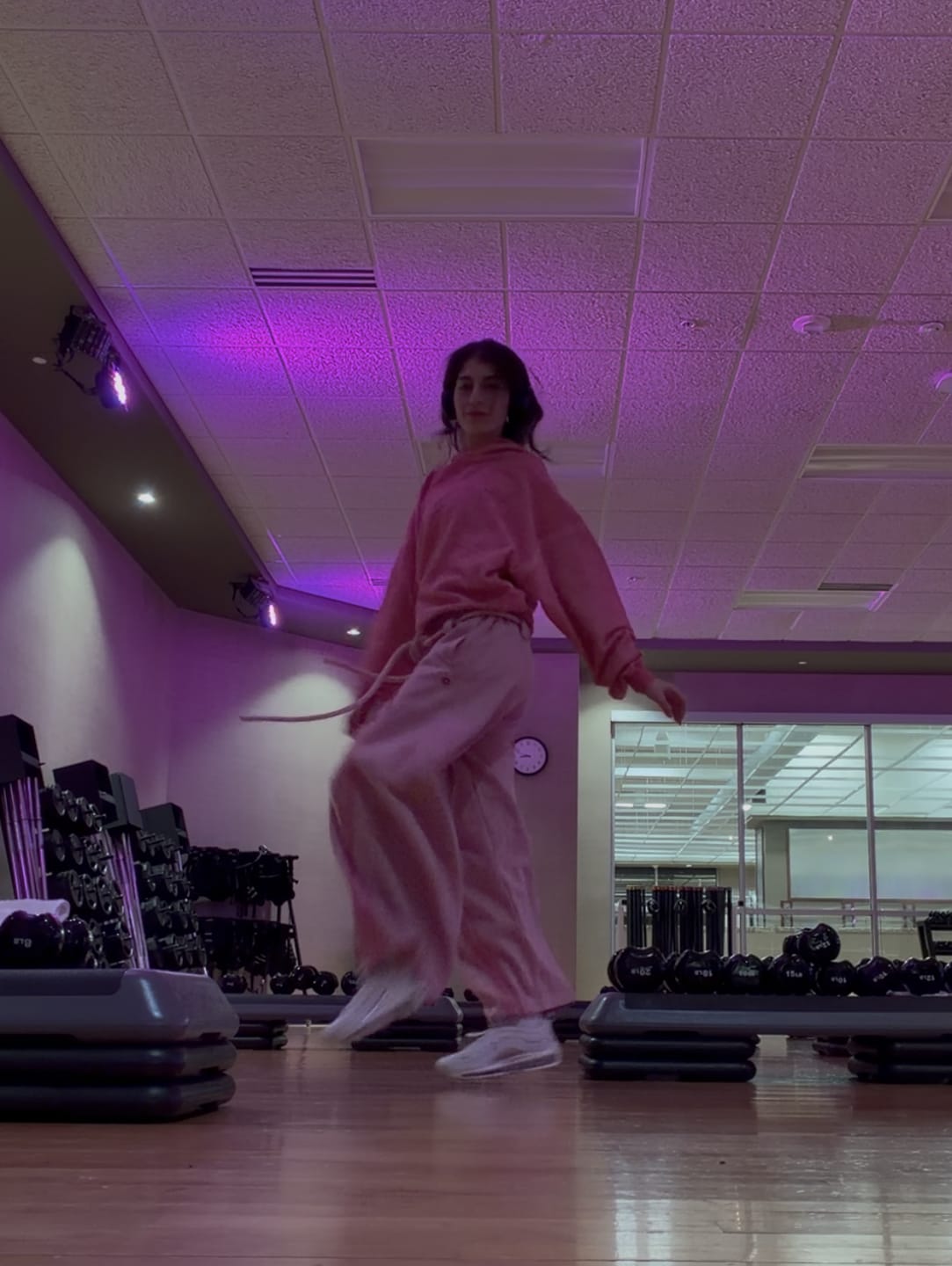 Customer photo review of Aelfric Eden Stripe Super Baggy Barrel Sweatpants