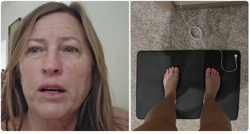 Customer photo review of Grounding Mat Improve Sleep Indoor Earthing Mats Anti Fatigue Mats.