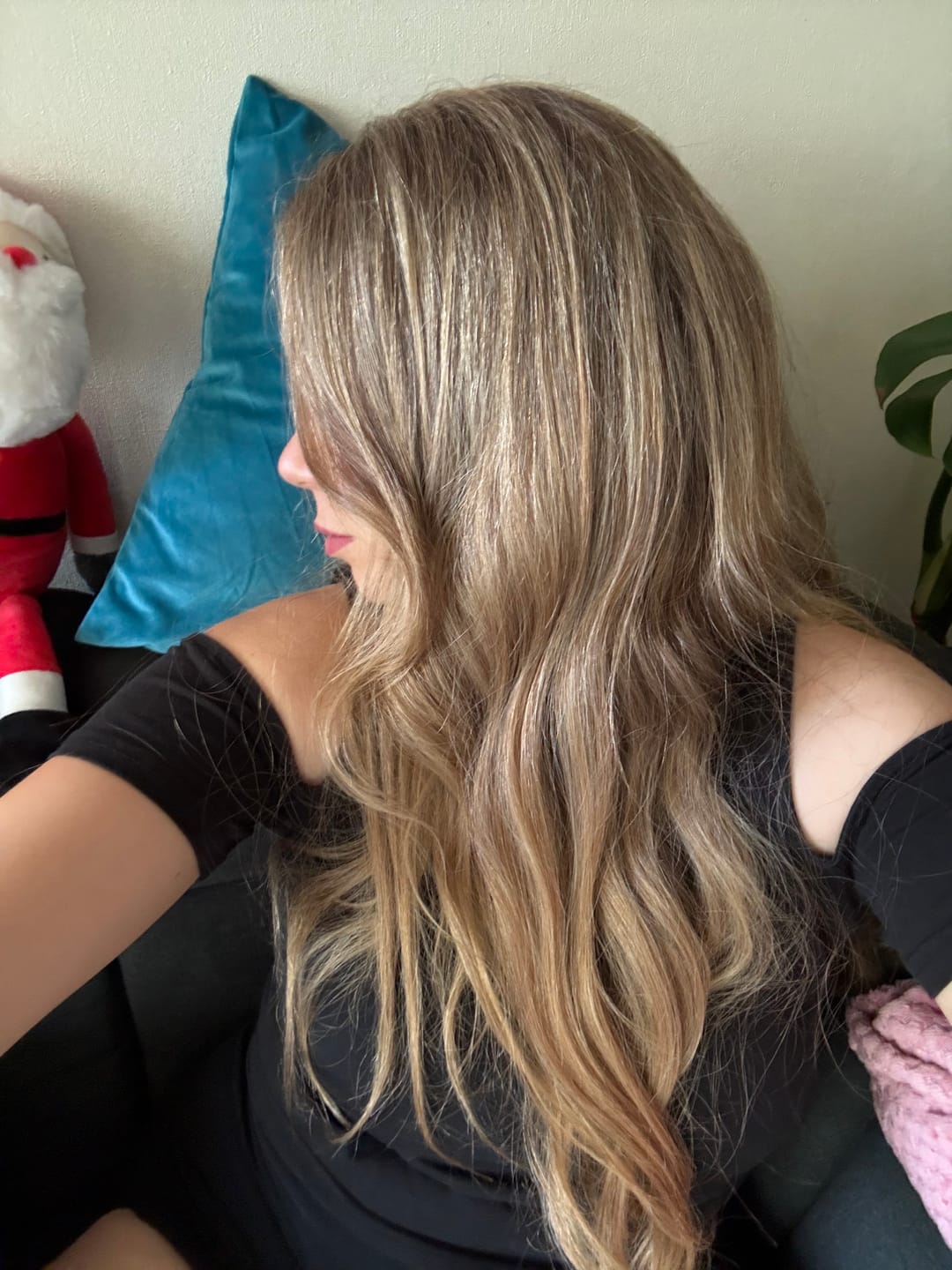 Customer photo review of Mascarilla Matizadora Black Platinum Bonmetique