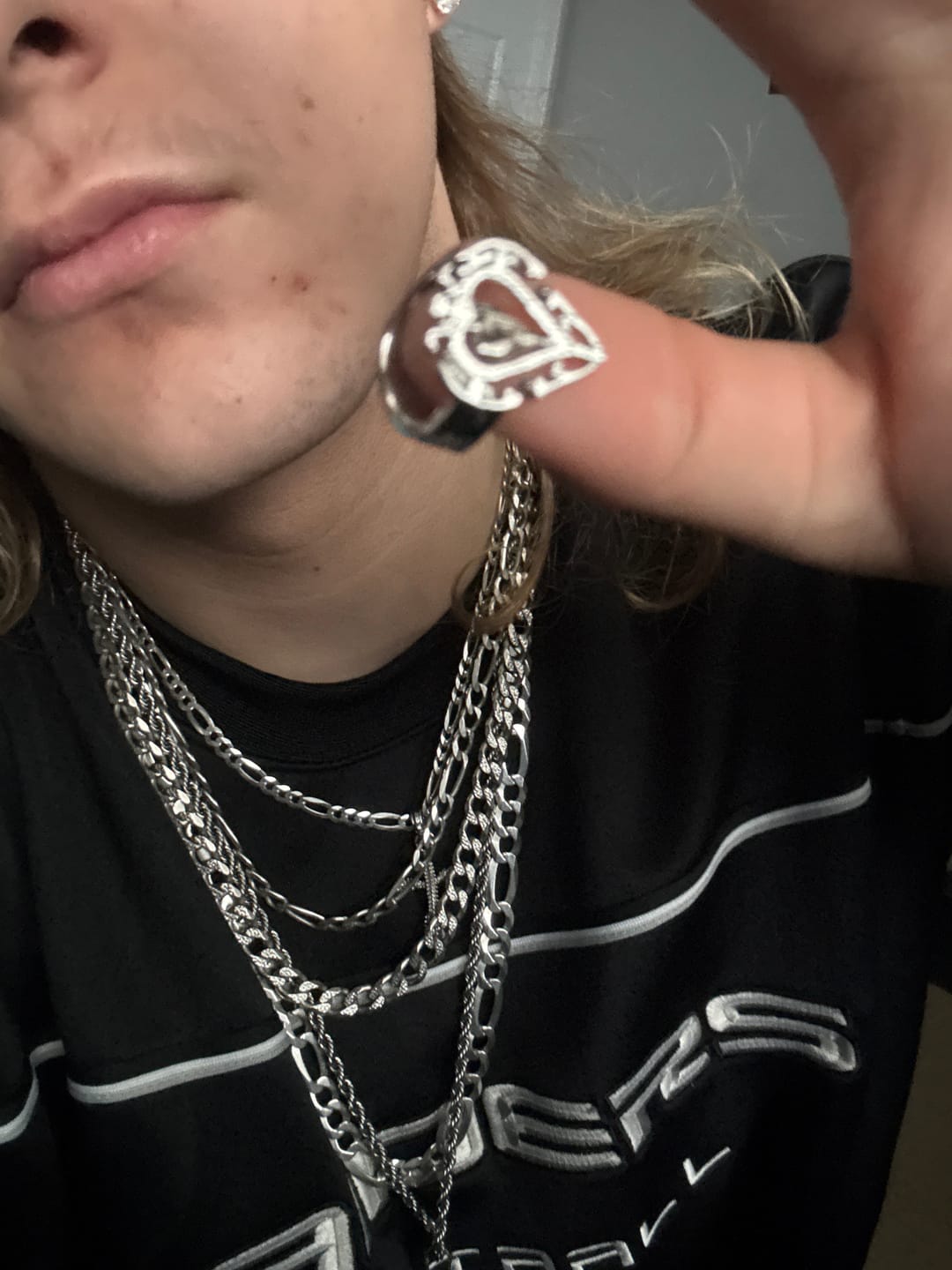 Customer photo review of ANTIQUE HEART RING