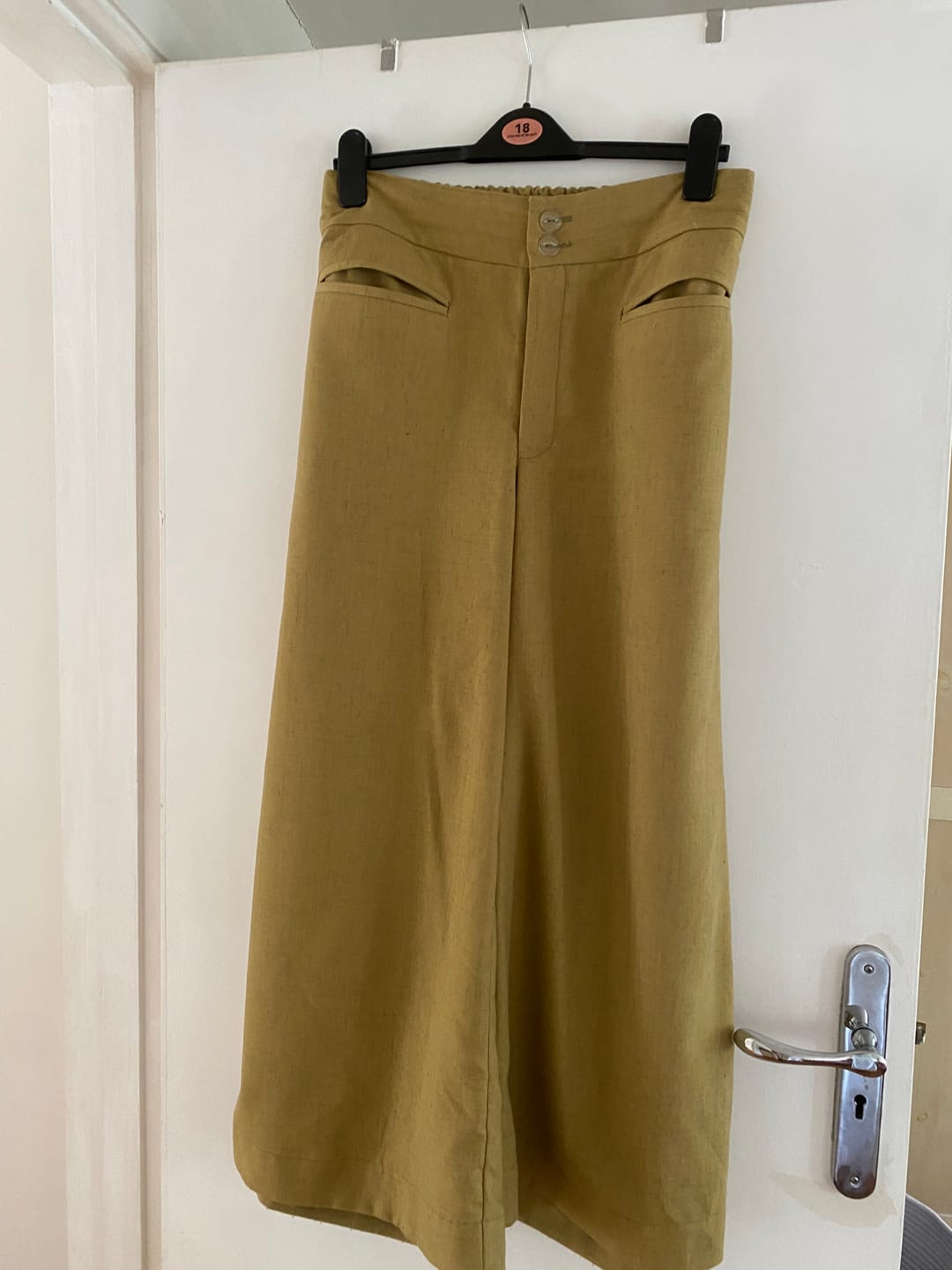 Customer photo review of Plain Bamboo Linen Blend Fabric