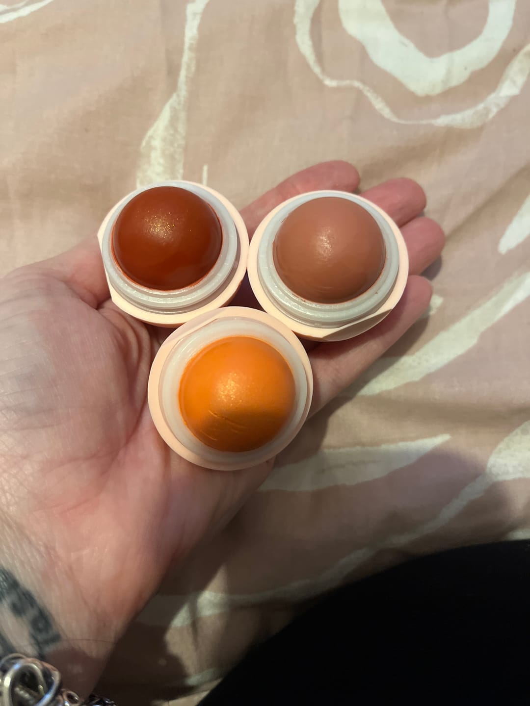 Customer photo review of P.Louise Love Bites Blush Balm Sets