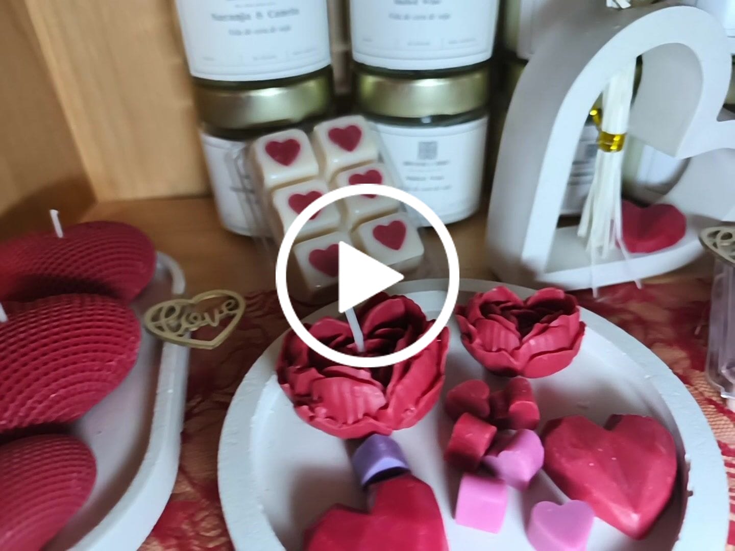 Customer video review of Fragancia CARAMEL RASPBERRY & VAINILLA