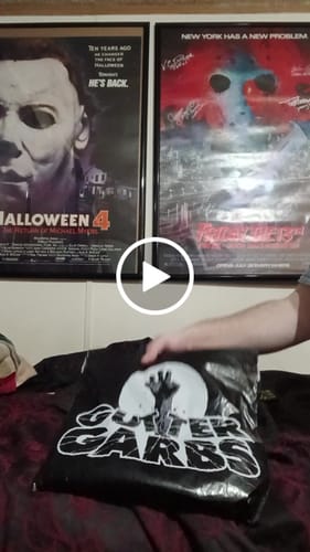 Customer video review of Be Very Afraid - Long Sleeve T-Shirt