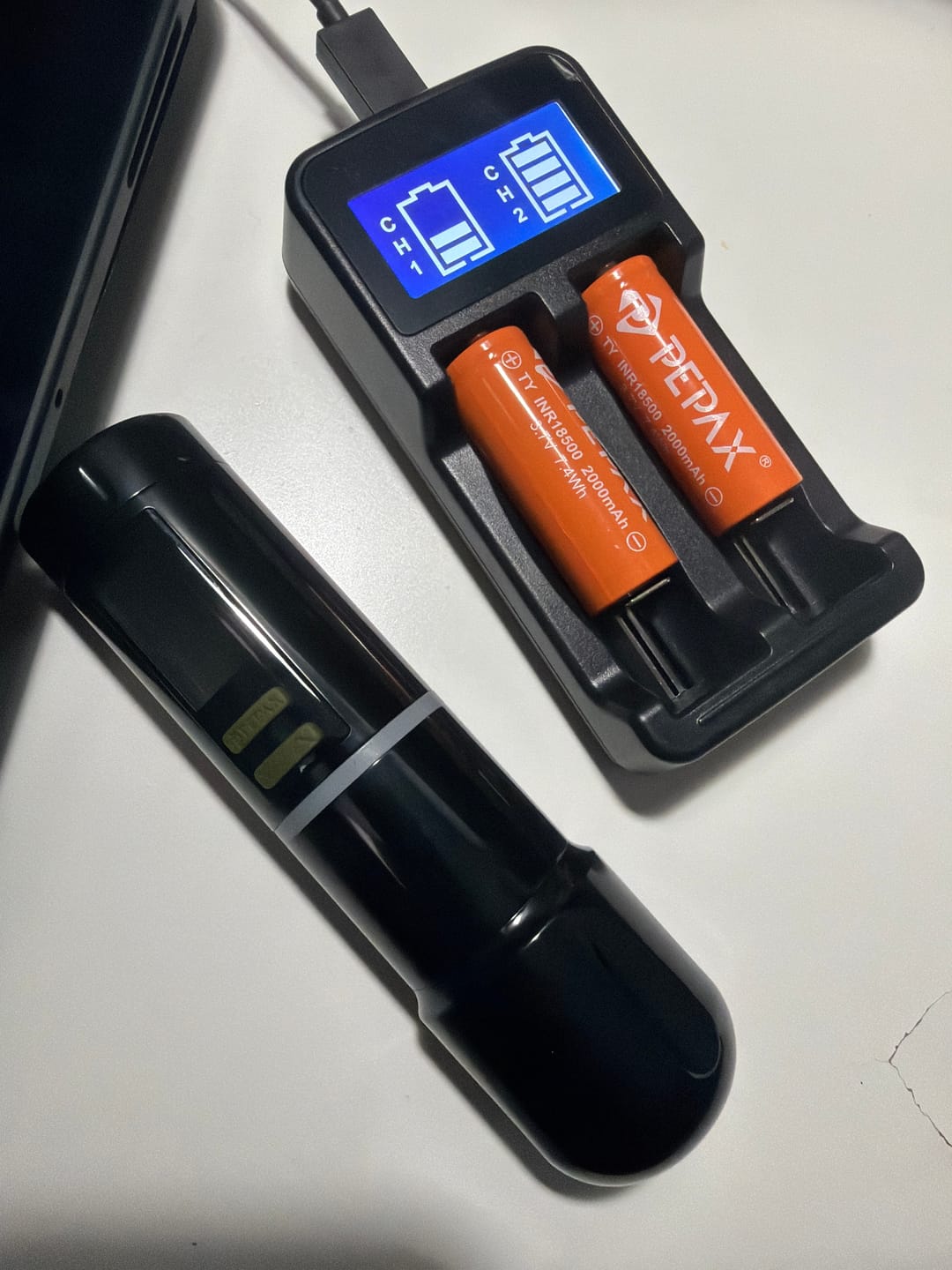 Customer photo review of PEPAX Leve H3 Wireless Tattoo Pen Machine (5.0mm Green )