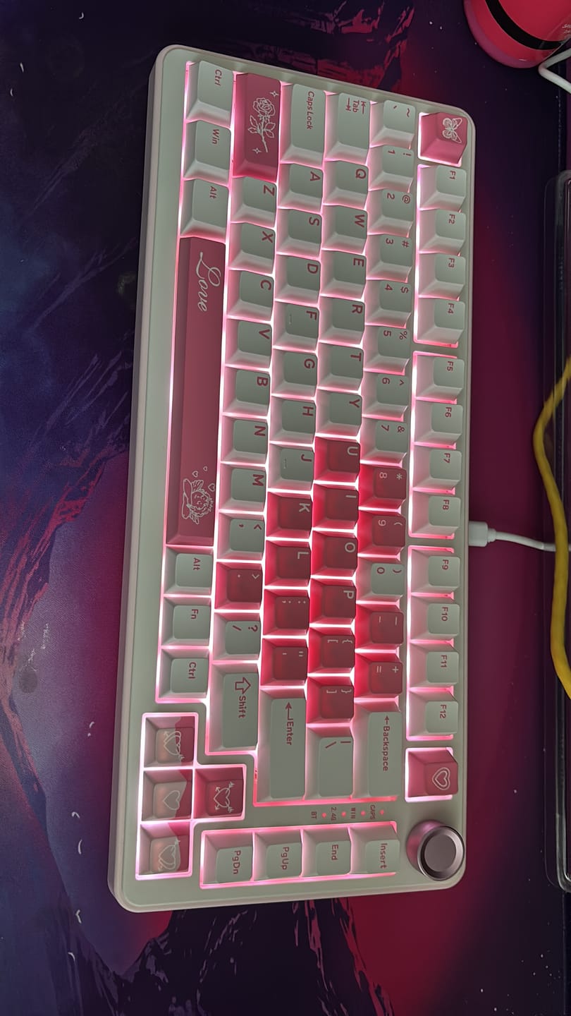Customer photo review of YUNZII B75 Pro Mekanik Klavye
