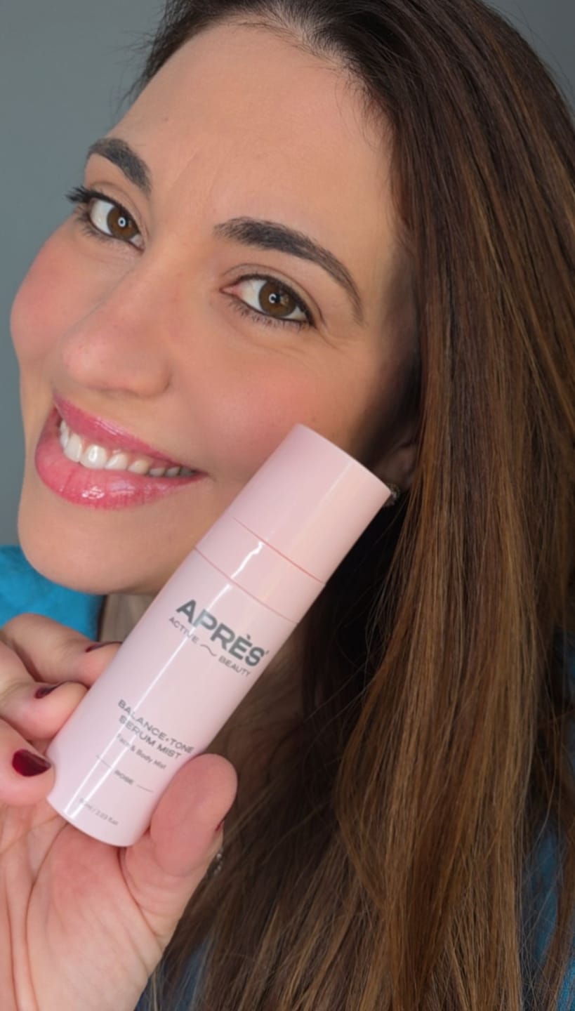 Customer photo review of Balancing Serum Face + Body Mist