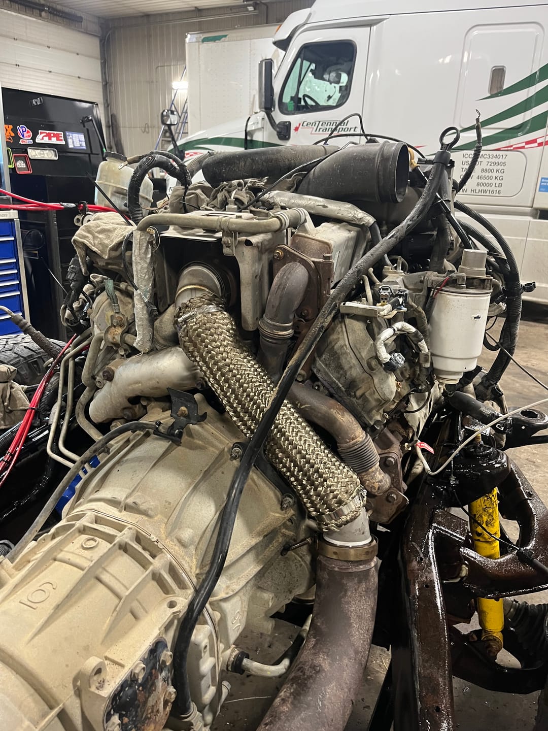 Customer photo review of 2004.5-2010 Duramax 3" Stainless Steel Downpipe (117000500)