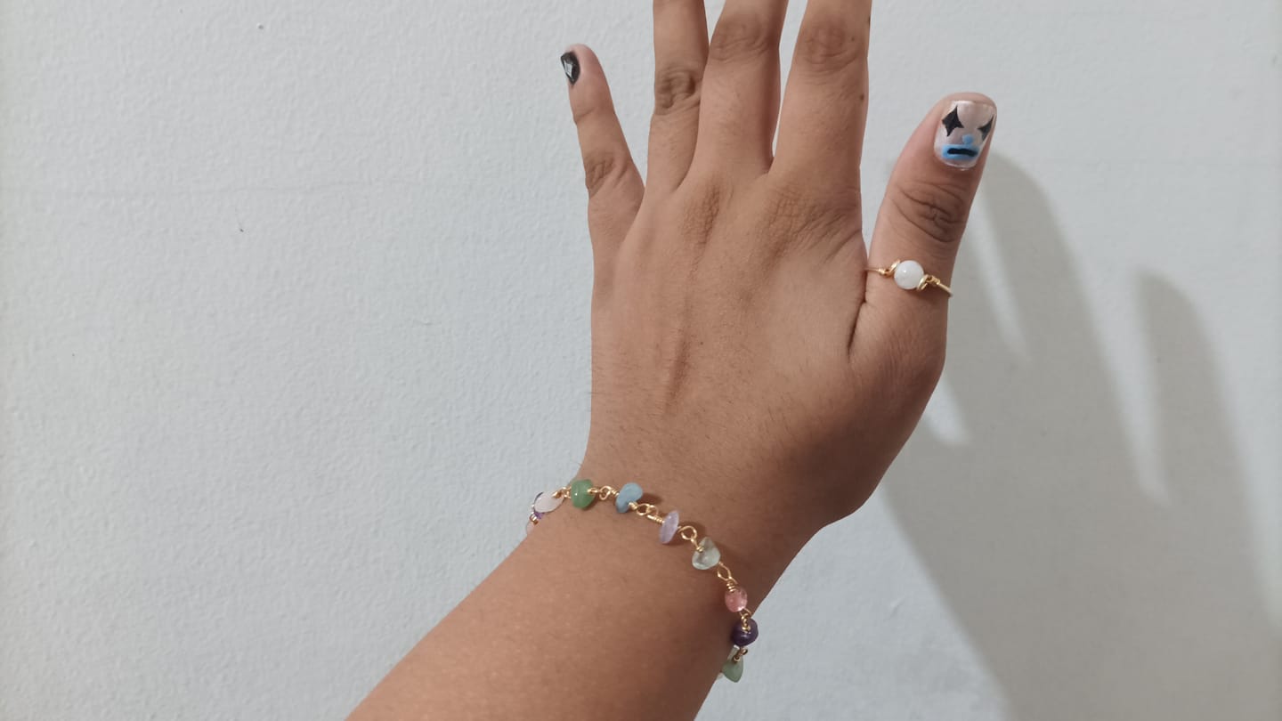 Customer photo review of Chinese Tea House Bracelet