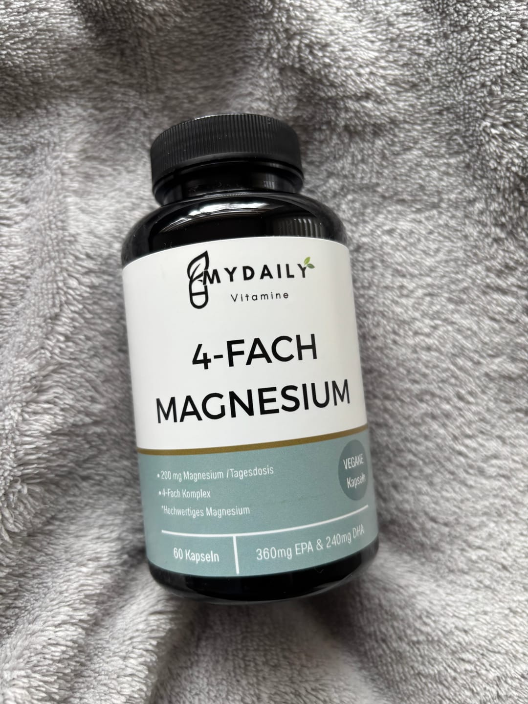 Customer photo review of Magnesium 4fach Komplex - 60 vegane Tabletten