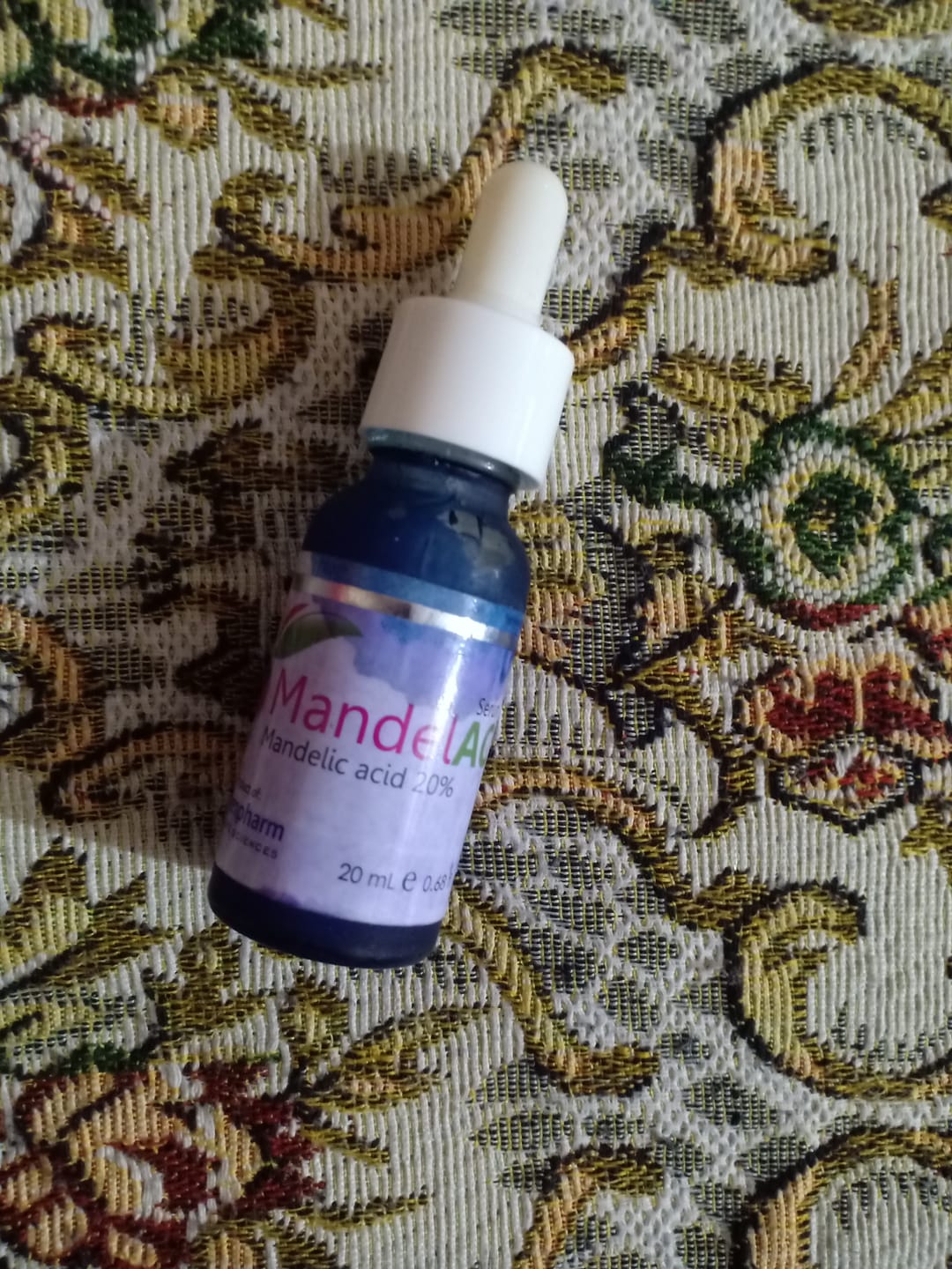 Customer photo review of MandelAC Serum