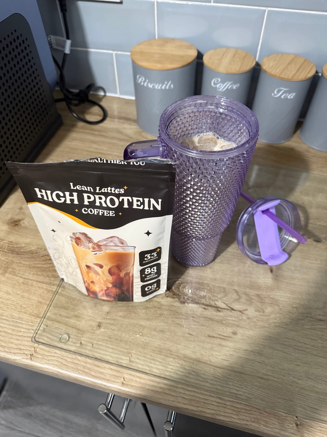 Customer photo review of High-Protein Fat-Burning Coffee 🤩