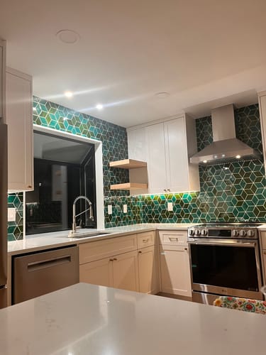 Customer photo review of Medium Cube Diamonds -  Woodland Blend