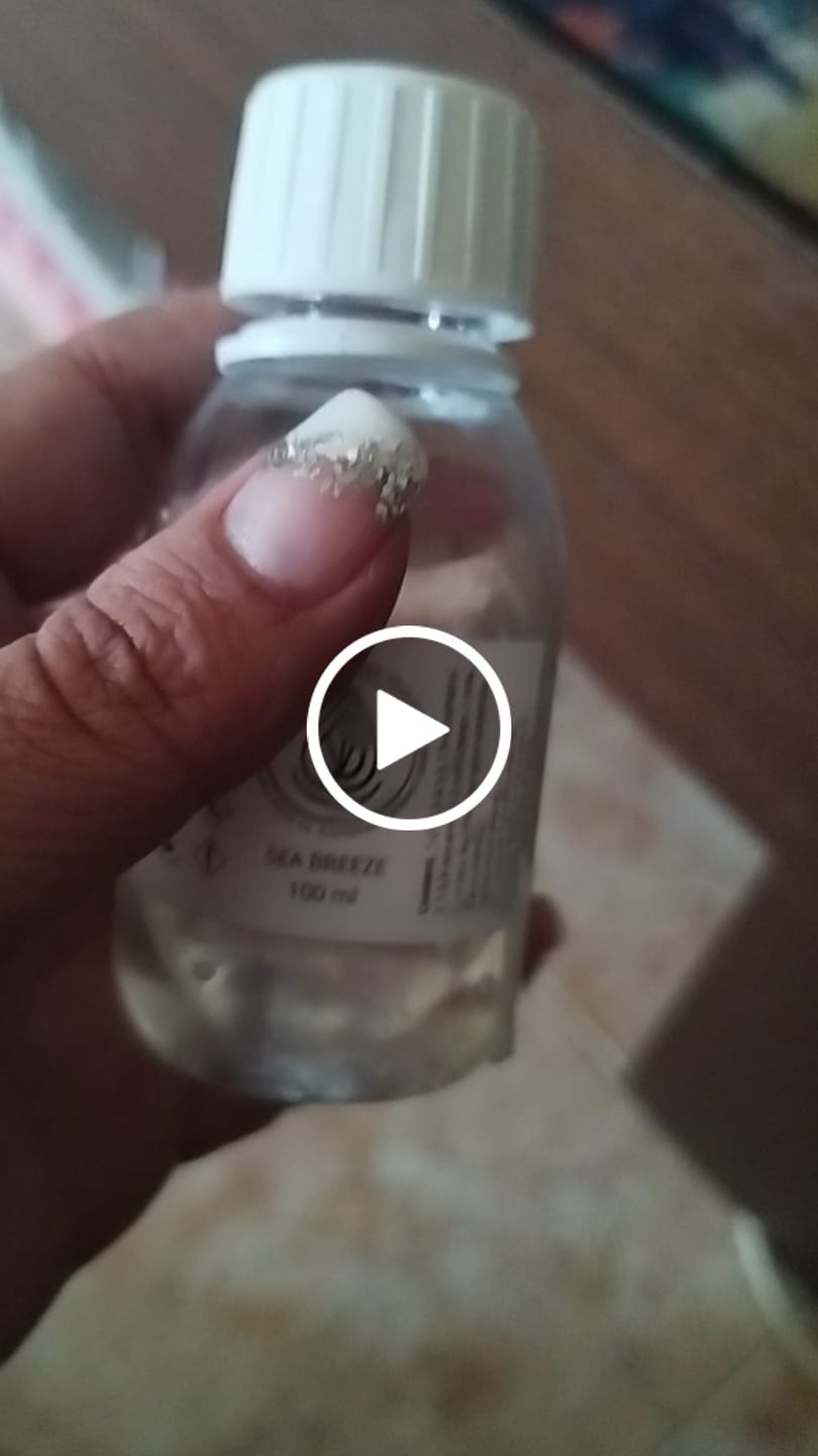 Customer video review of Fragancia SEA BREEZE
