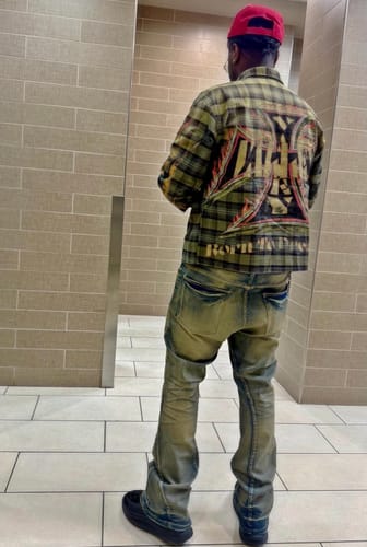 Customer photo review of Vale Forever Reborn Flannel Green