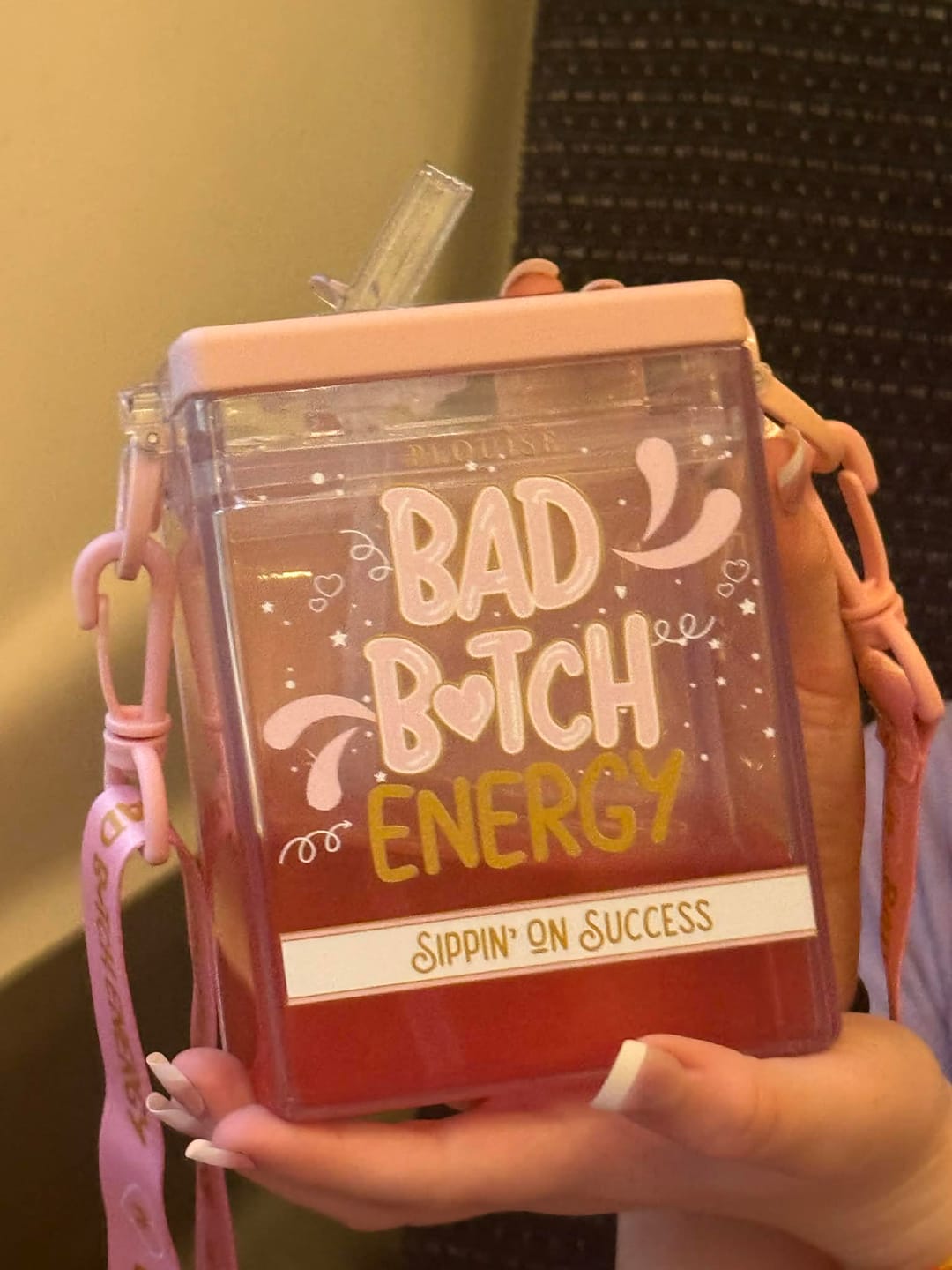 Customer photo review of P.Louise Sippin On Success Bad B*tch Cup - 500ml