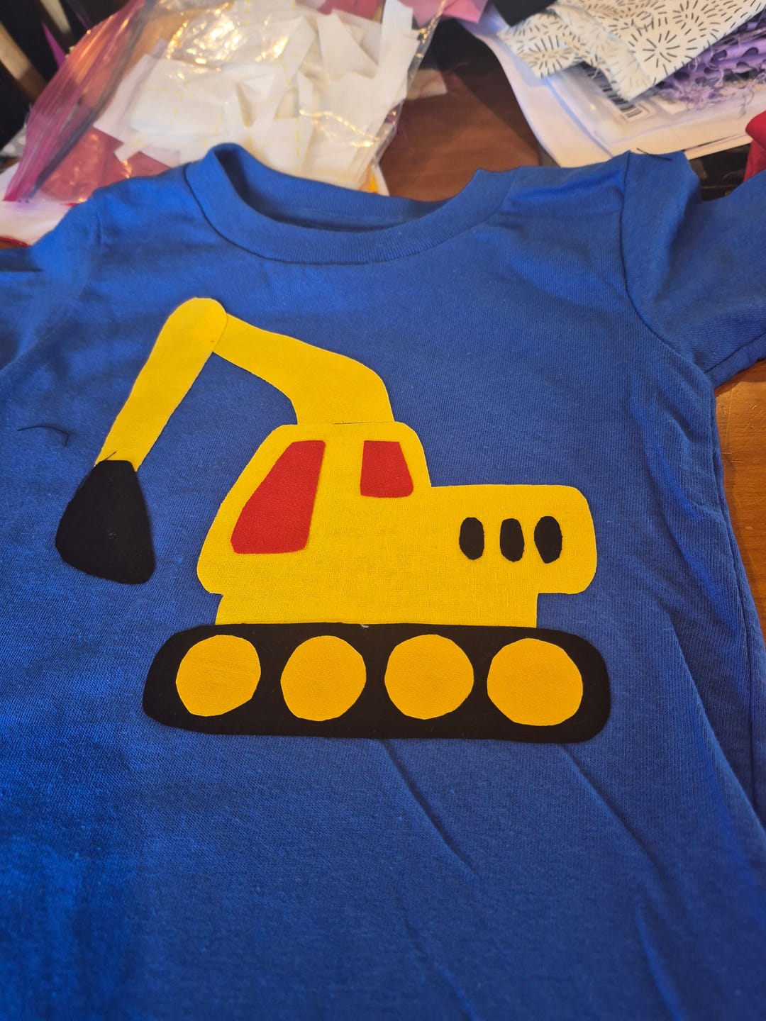 Customer photo review of 5100P Gildan Heavy Cotton Toddler T-Shirt