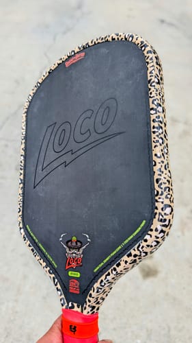 Customer photo review of (PRE-ORDER - SHIPPING BETWEEN 2/2/26 and 2/6/26) The Loco 16mm Pickleball Paddle- Hybrid