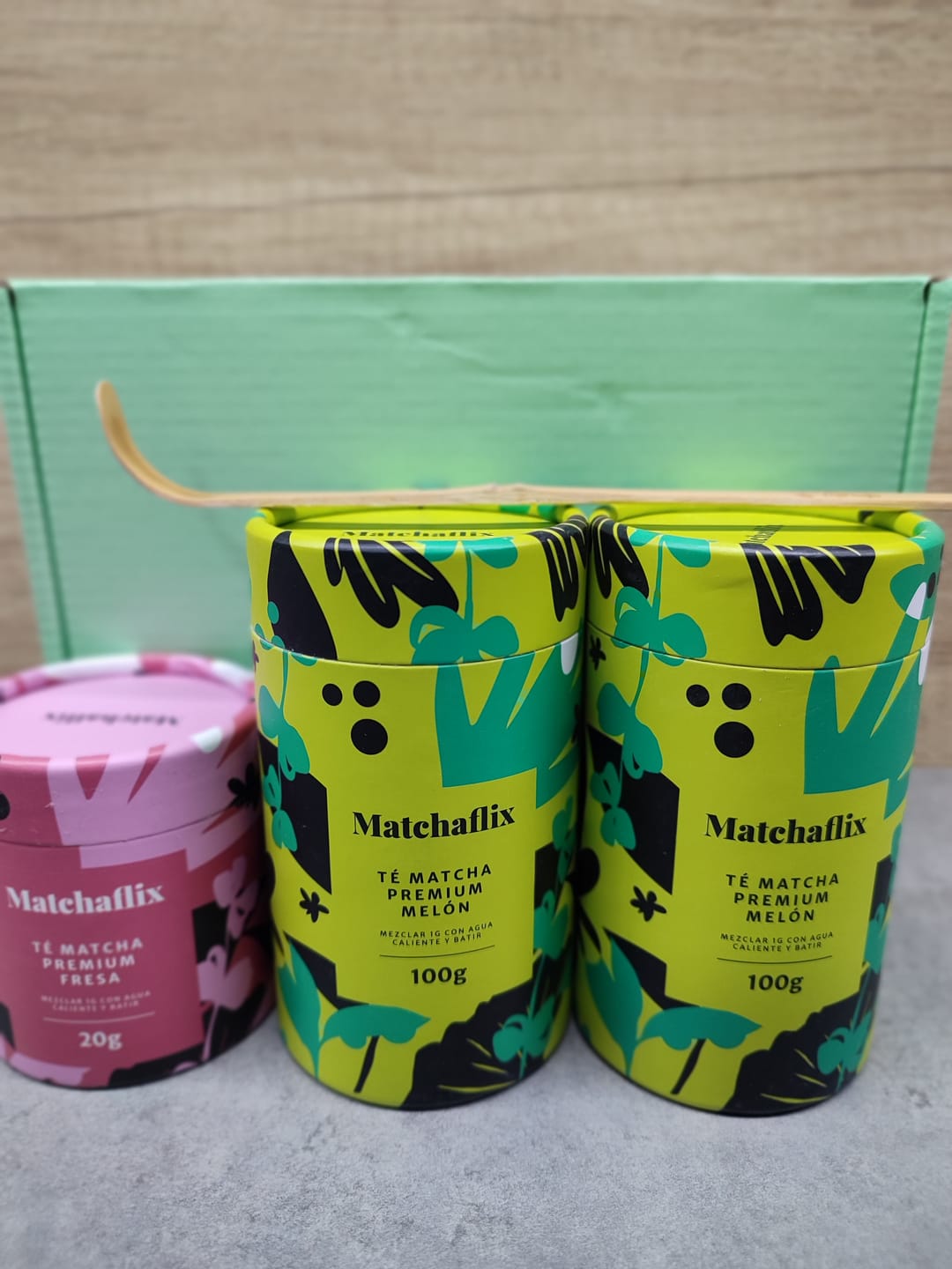 Customer photo review of Té Matcha Premium Melón