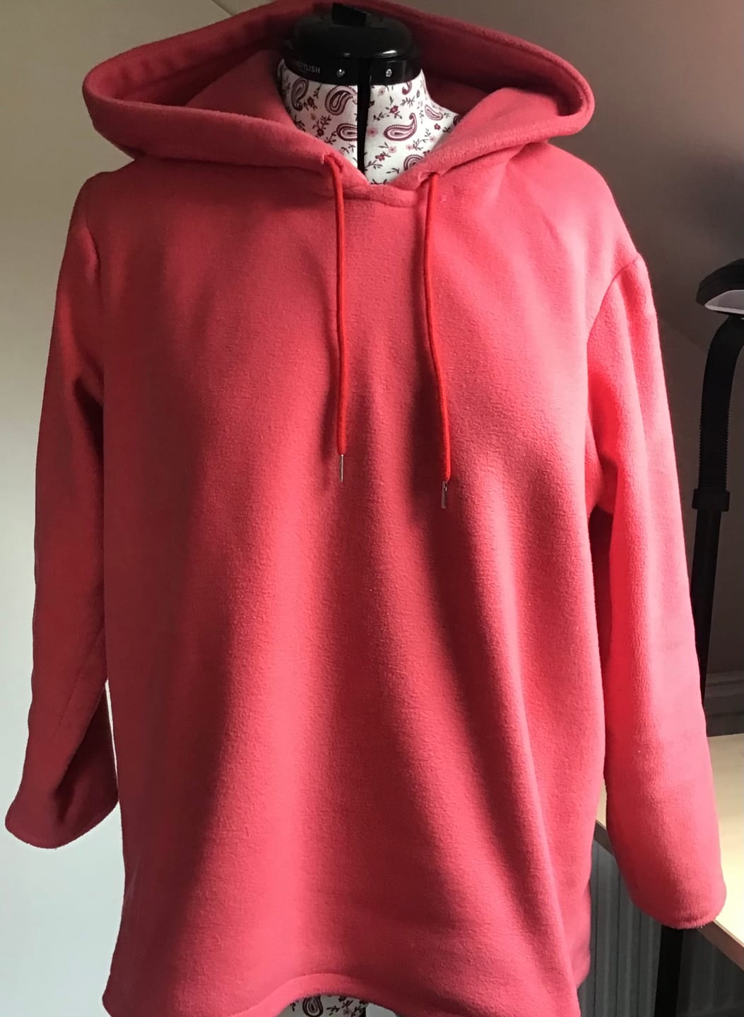 Customer photo review of Plain Anti Pill Polar Fleece Fabric