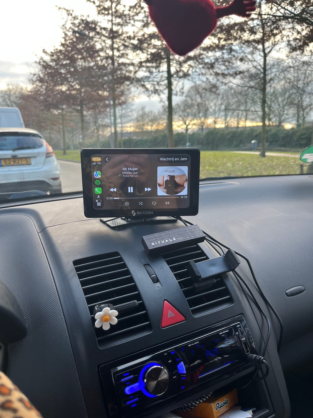 Customer photo review of Siltcon® 7” Carplay / Android Auto Scherm