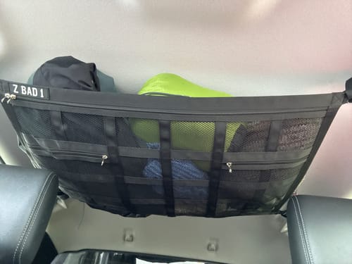 Customer photo review of ZBAD1 - Ute Roof Cargo Net