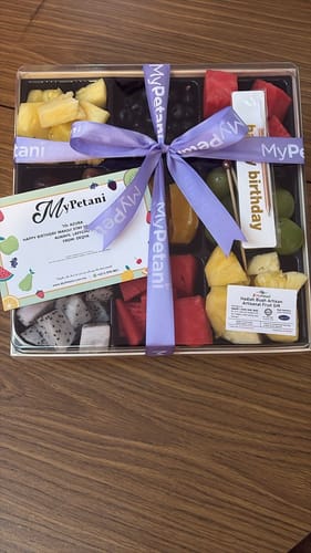 Customer photo review of Sipadan Fruit Platter (L)