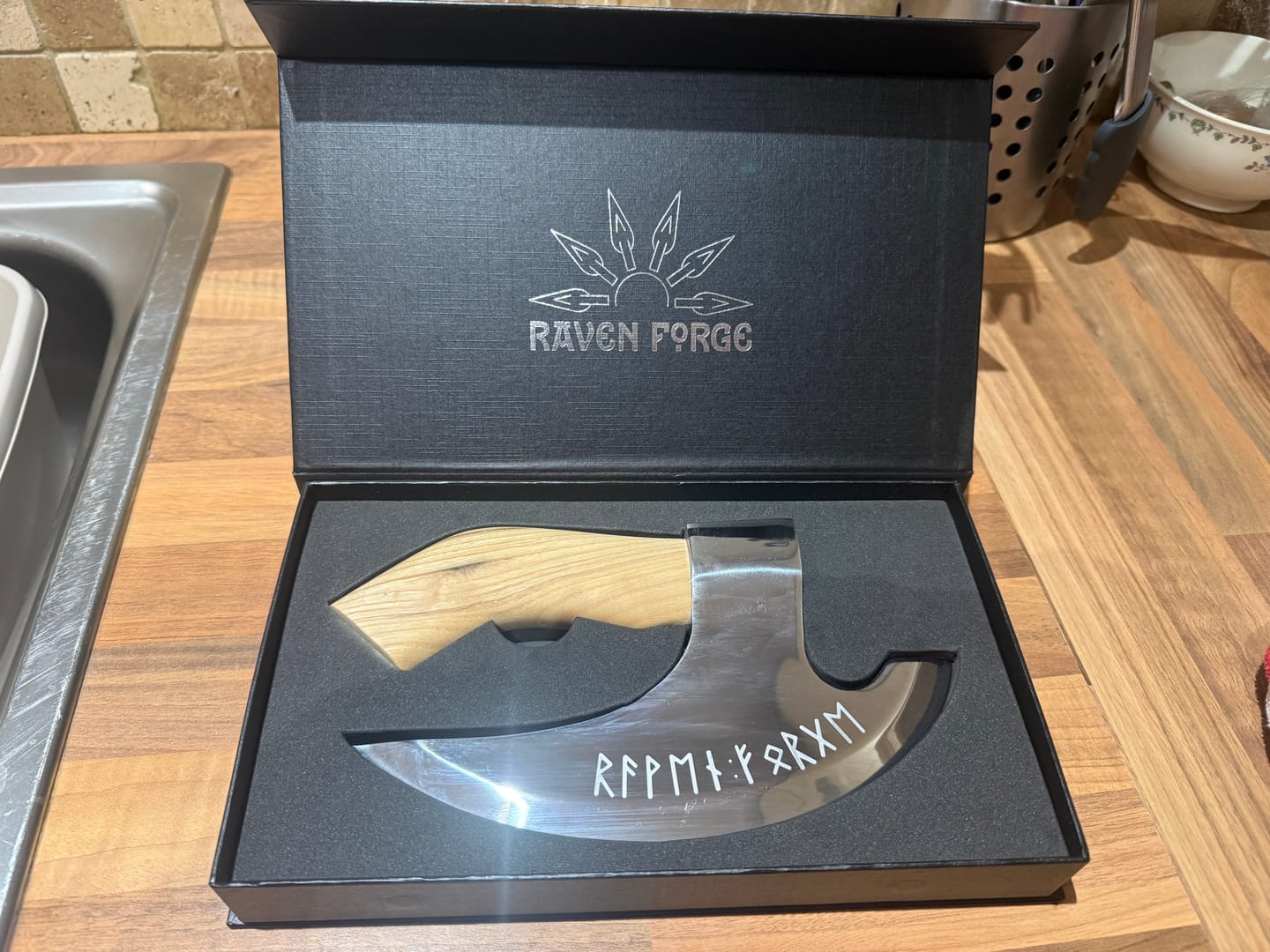 Customer photo review of The Original Pizza Axe