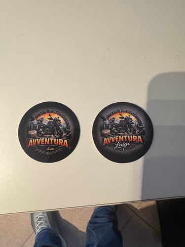 Customer photo review of Sticker Vinile Classico