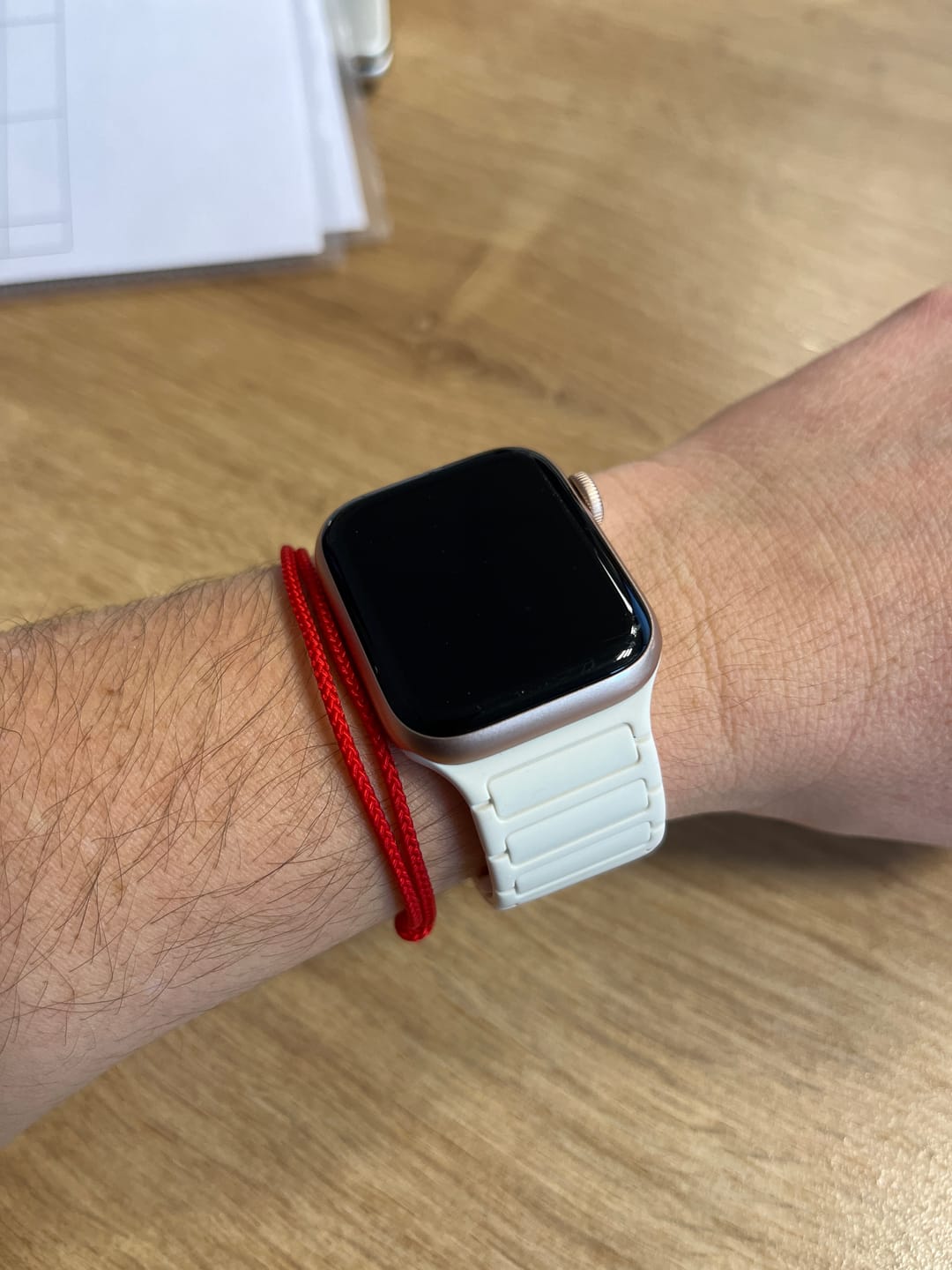 Customer photo review of Bracelet Porte Bonheur "Tibétain"